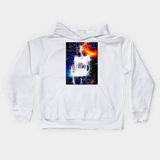 Ghostly figure Kids Hoodie